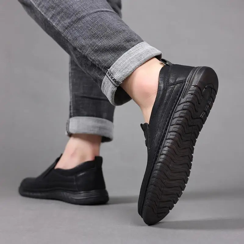 Luxury Loafers Men's Shoes | Handmade, Comfortable PU Leather