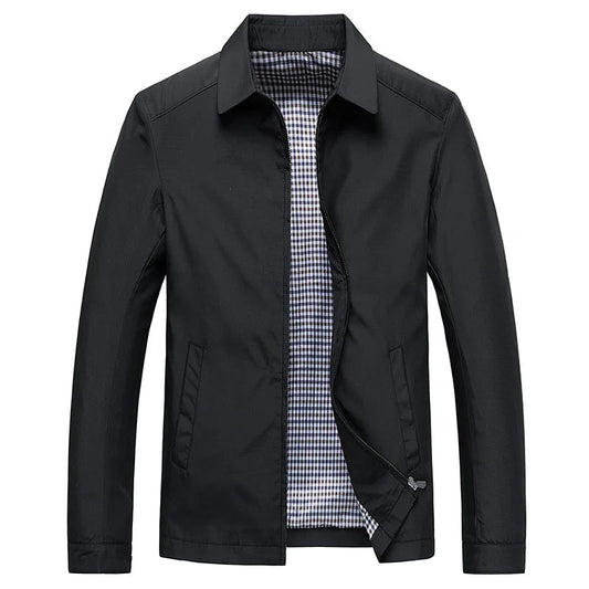 Luxe Men's Jacket | 100% Polyester, Elegant Fit 0