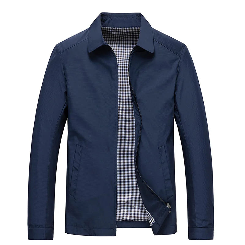 Luxe Men's Jacket | 100% Polyester, Elegant Fit 5