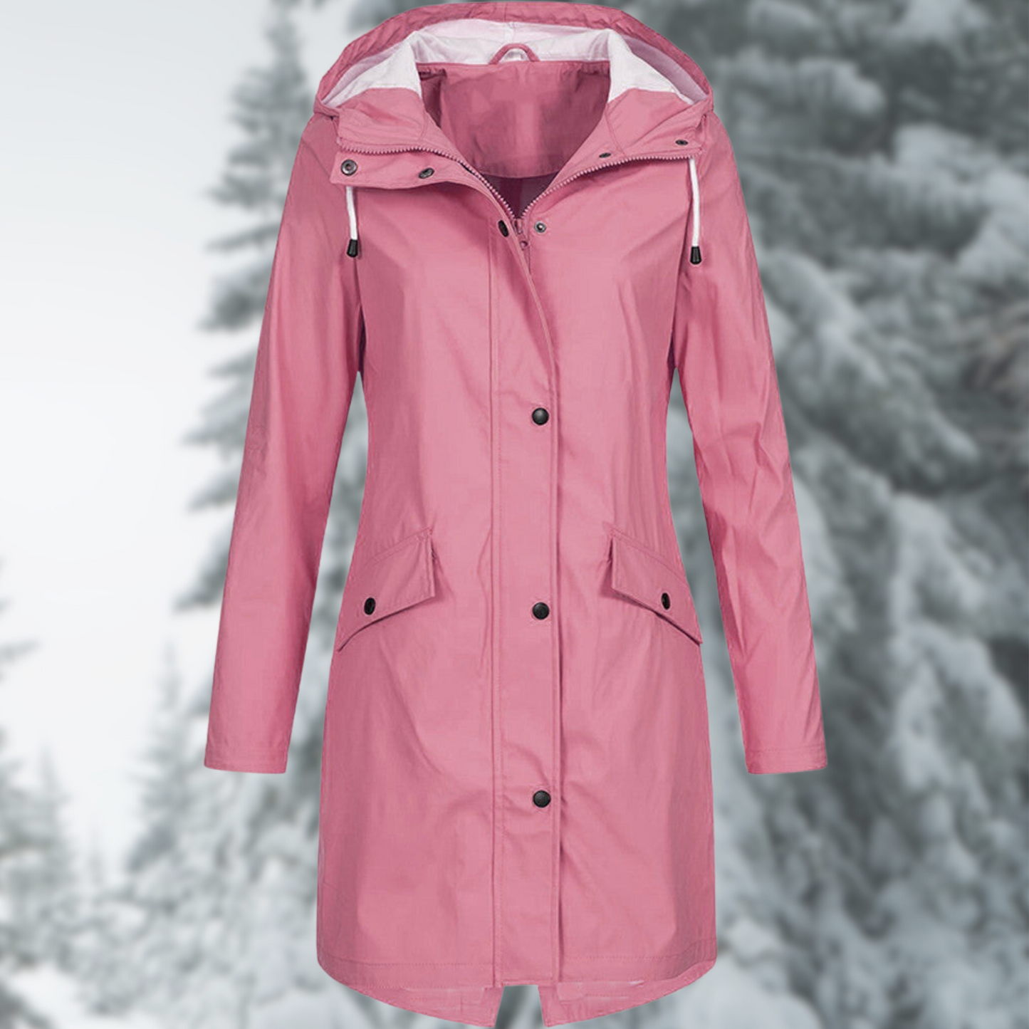 Luxe Waterproof Rain Jacket | Stylish and Functional 4