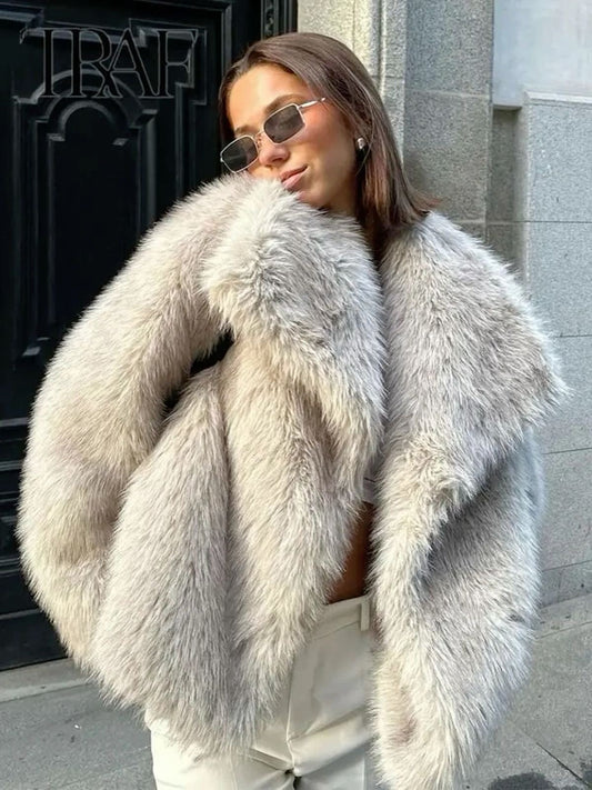 Macy Women's Coat Winter | Soft Faux Fur, Stylish and Comfortable