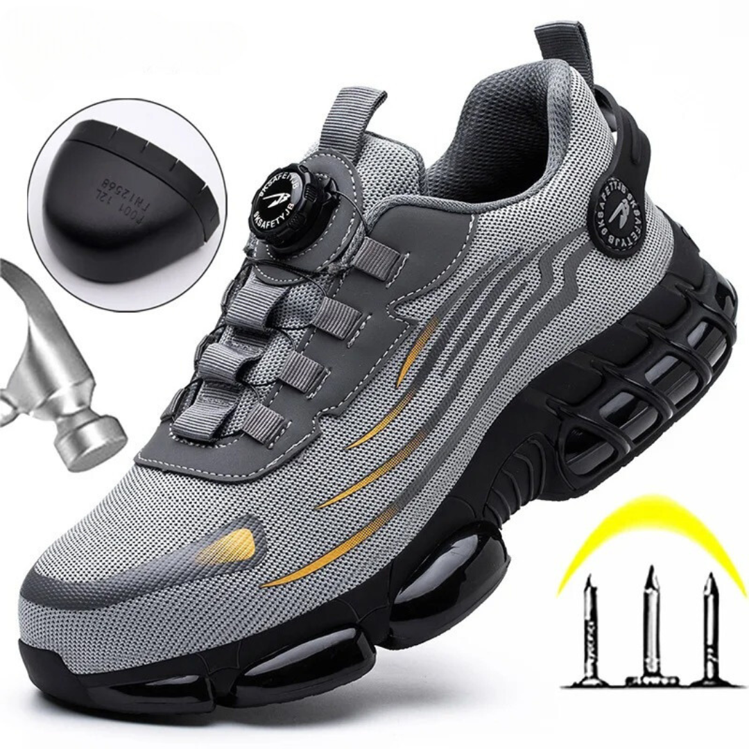 Men's Safety Shoes S3 | Steel Toe, Slip-Resistant Soles