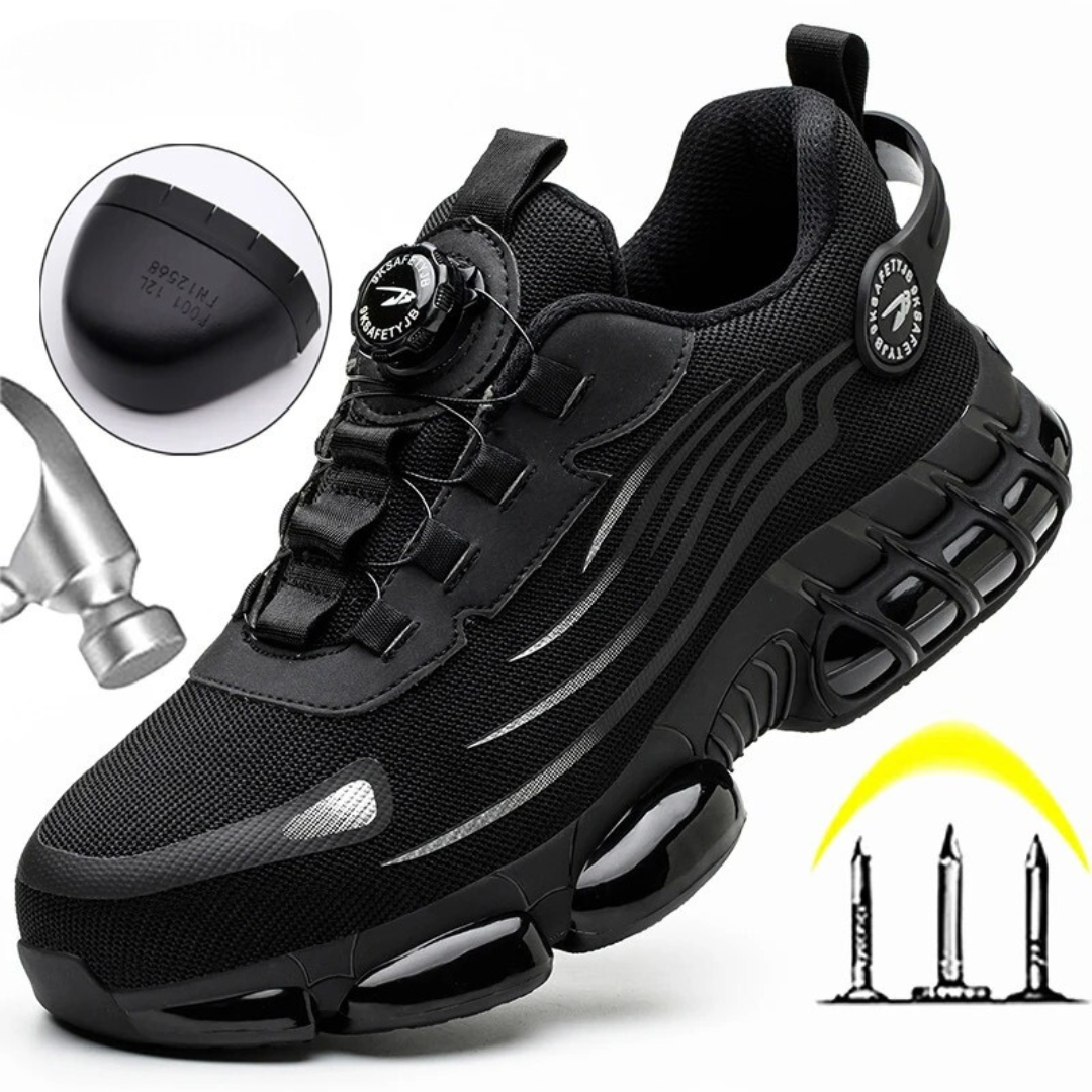Men's Safety Shoes S3 | Steel Toe, Slip-Resistant Soles