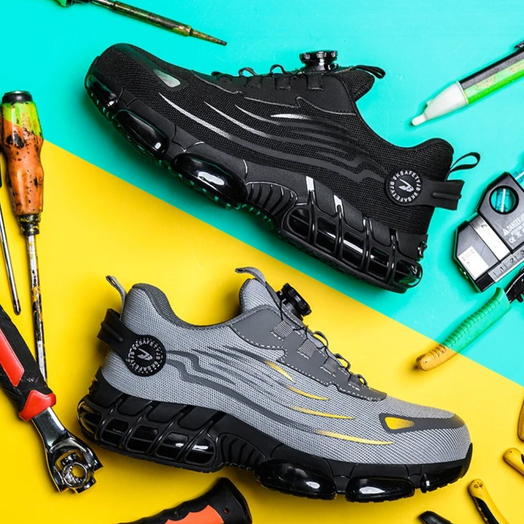 Men's Safety Shoes S3 | Steel Toe, Slip-Resistant Soles