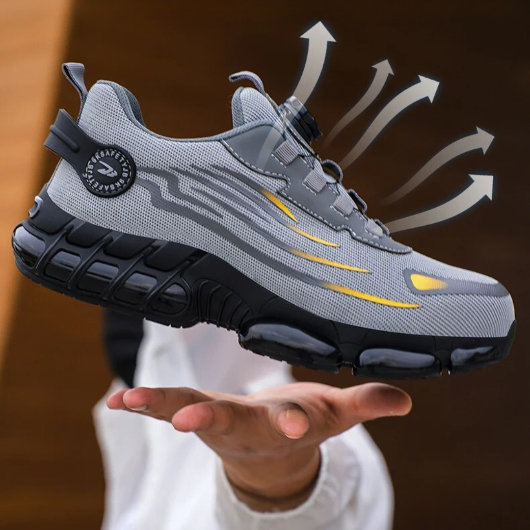 Men's Safety Shoes S3 | Steel Toe, Slip-Resistant Soles