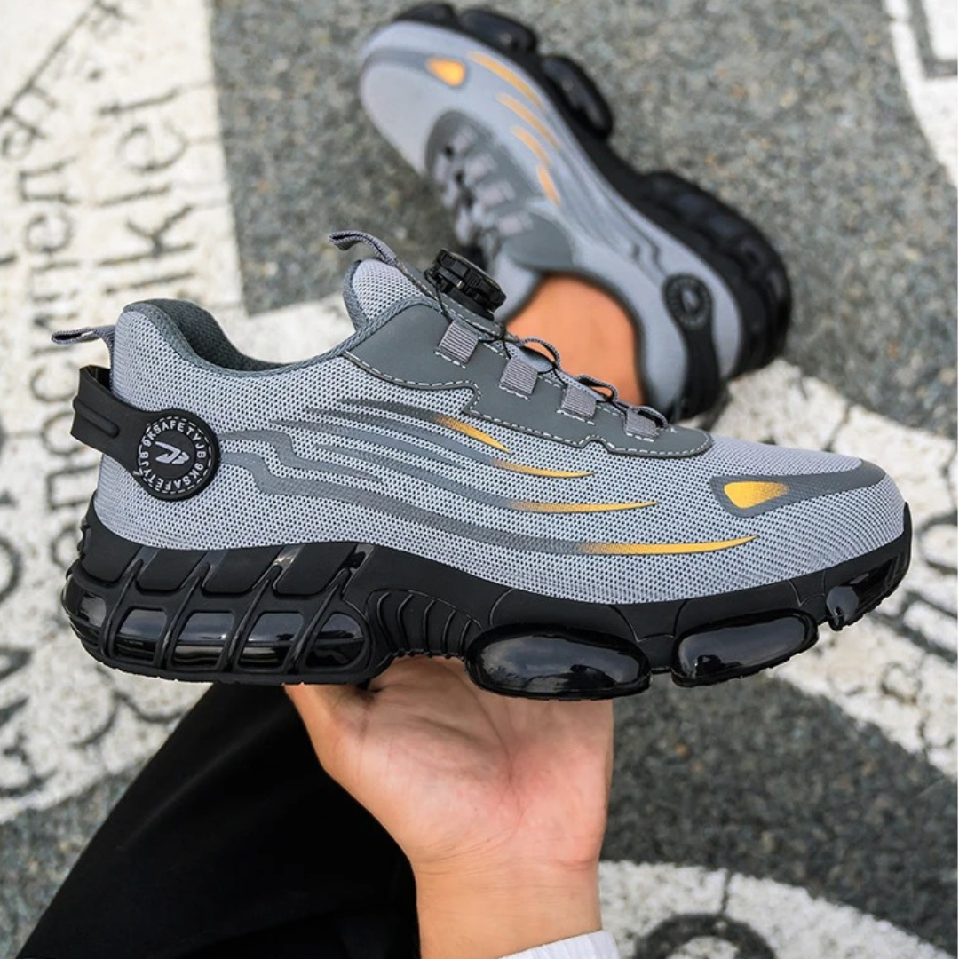 Men's Safety Shoes S3 | Steel Toe, Slip-Resistant Soles
