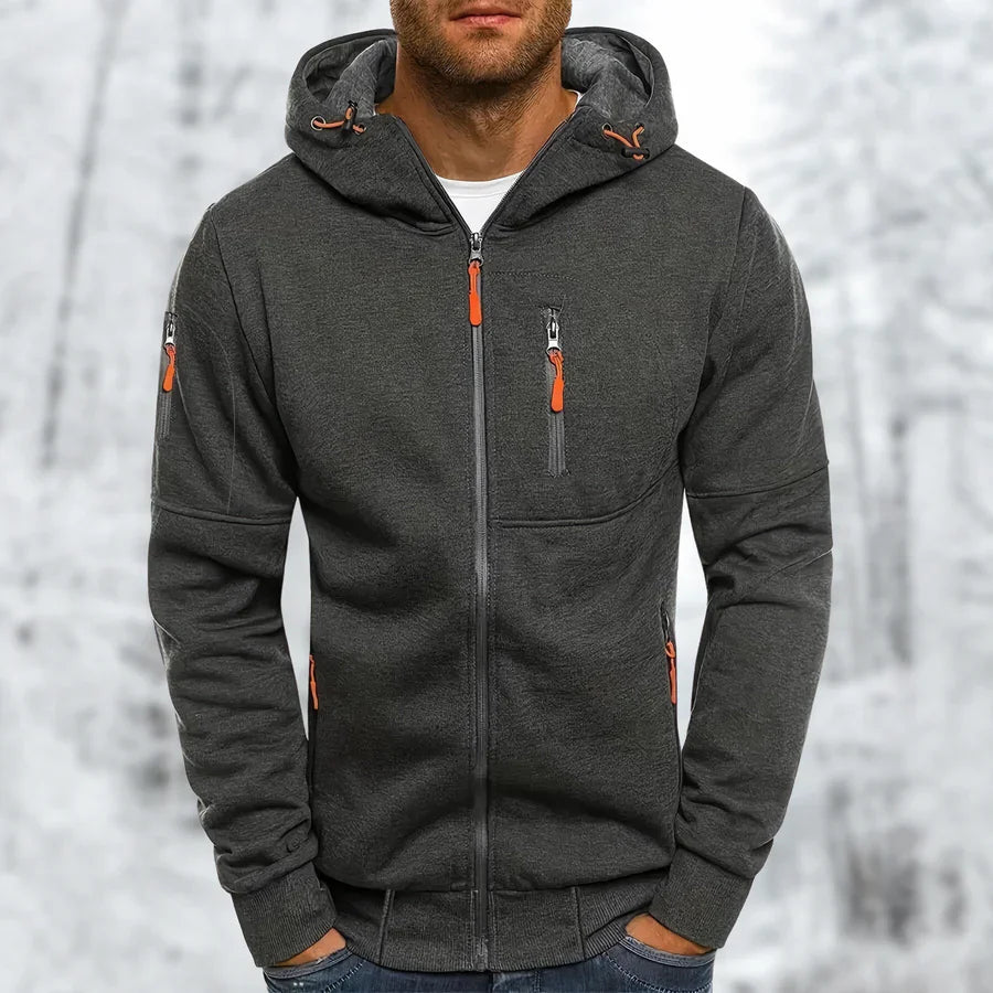 Maverick Men's Jacket | High-Quality Fabric, Hooded Design 1