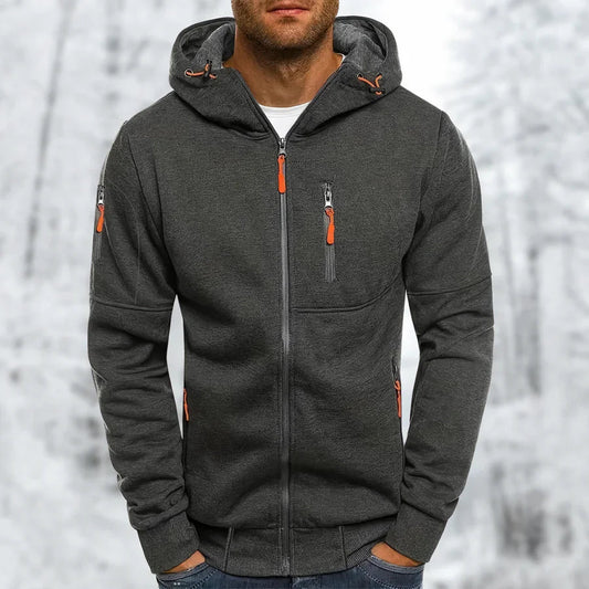 Maverick Men's Jacket | High-Quality Fabric, Hooded Design 1