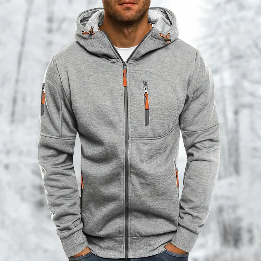 Maverick Men's Jacket | High-Quality Fabric, Hooded Design 2