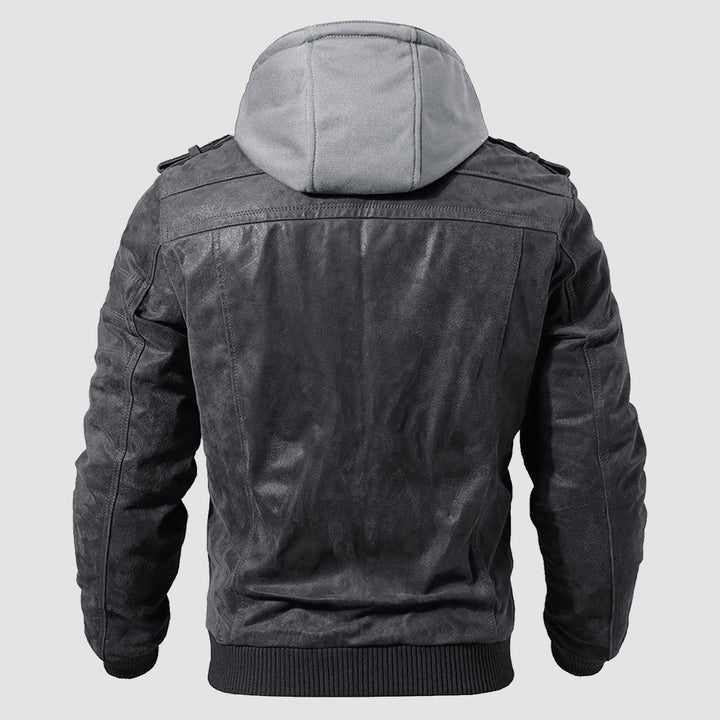 Maverick Men's Jacket | Premium Leather Blend, Urban Style 5
