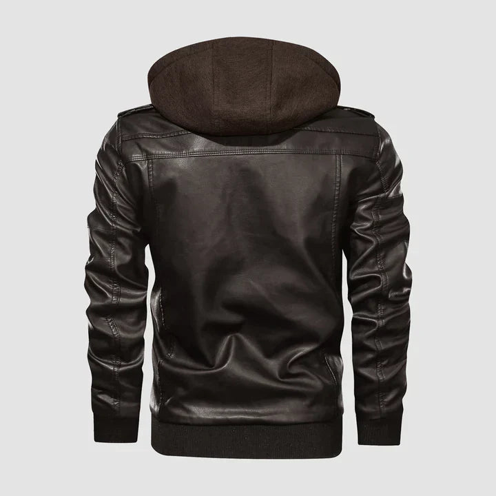 Maverick Men's Jacket | Premium Leather Blend, Urban Style 6