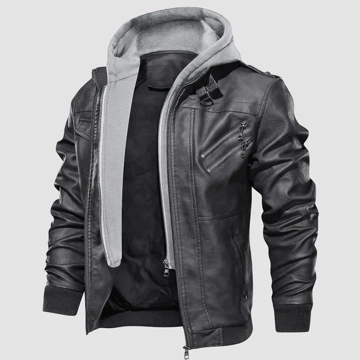 Maverick Men's Jacket | Premium Leather Blend, Urban Style 9