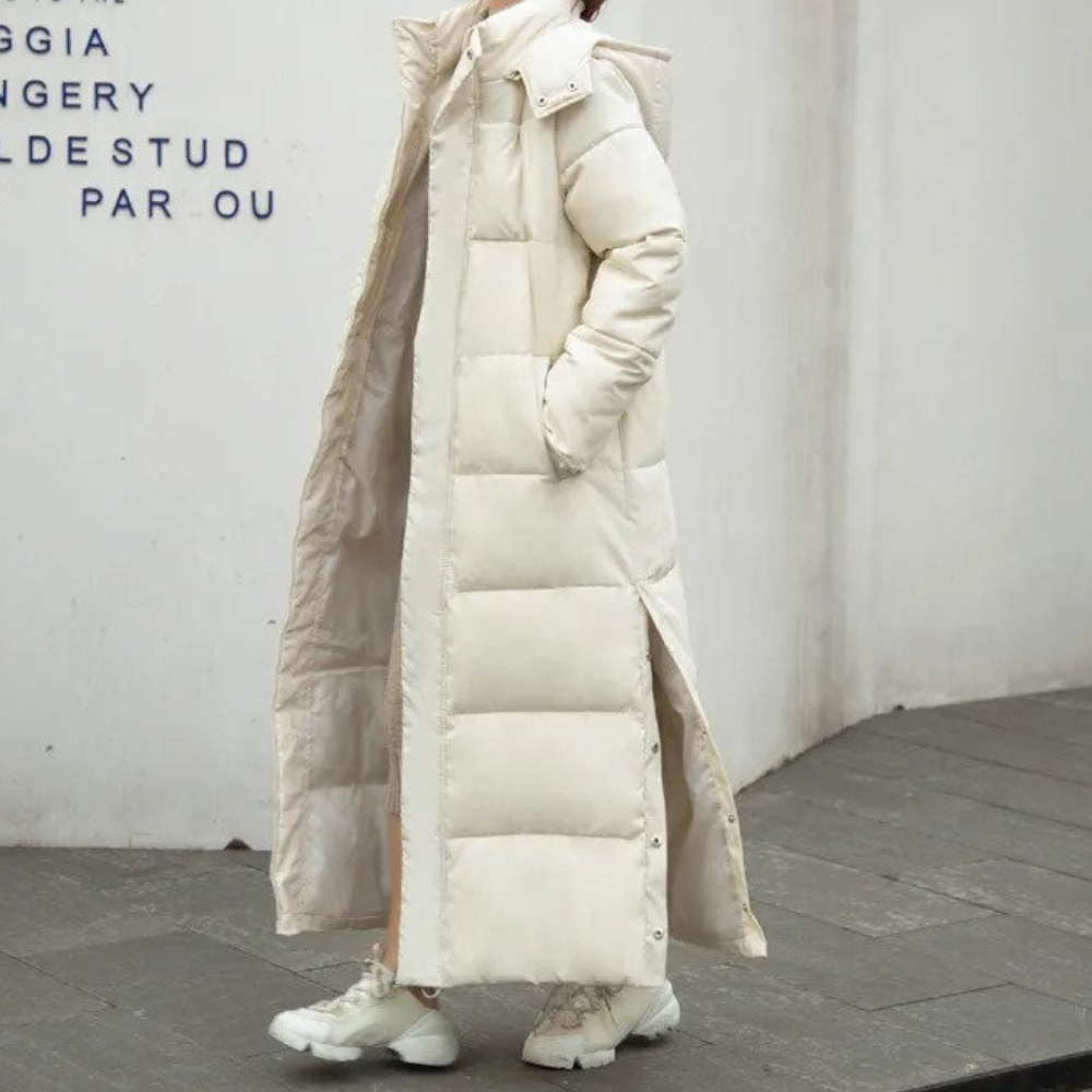 Mavis Women's Winter Jacket | Long Quilted Jacket, Comfortable and Stylish