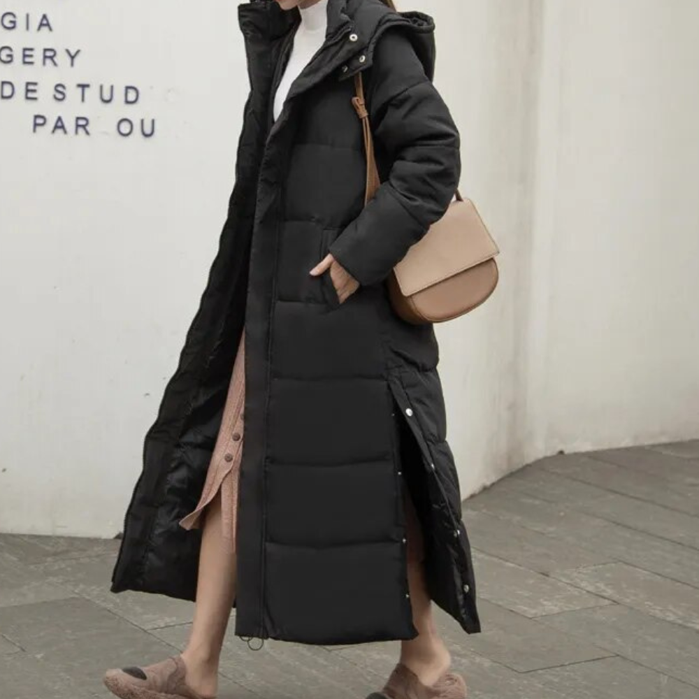 Mavis Women's Winter Jacket | Long Quilted Jacket, Comfortable and Stylish