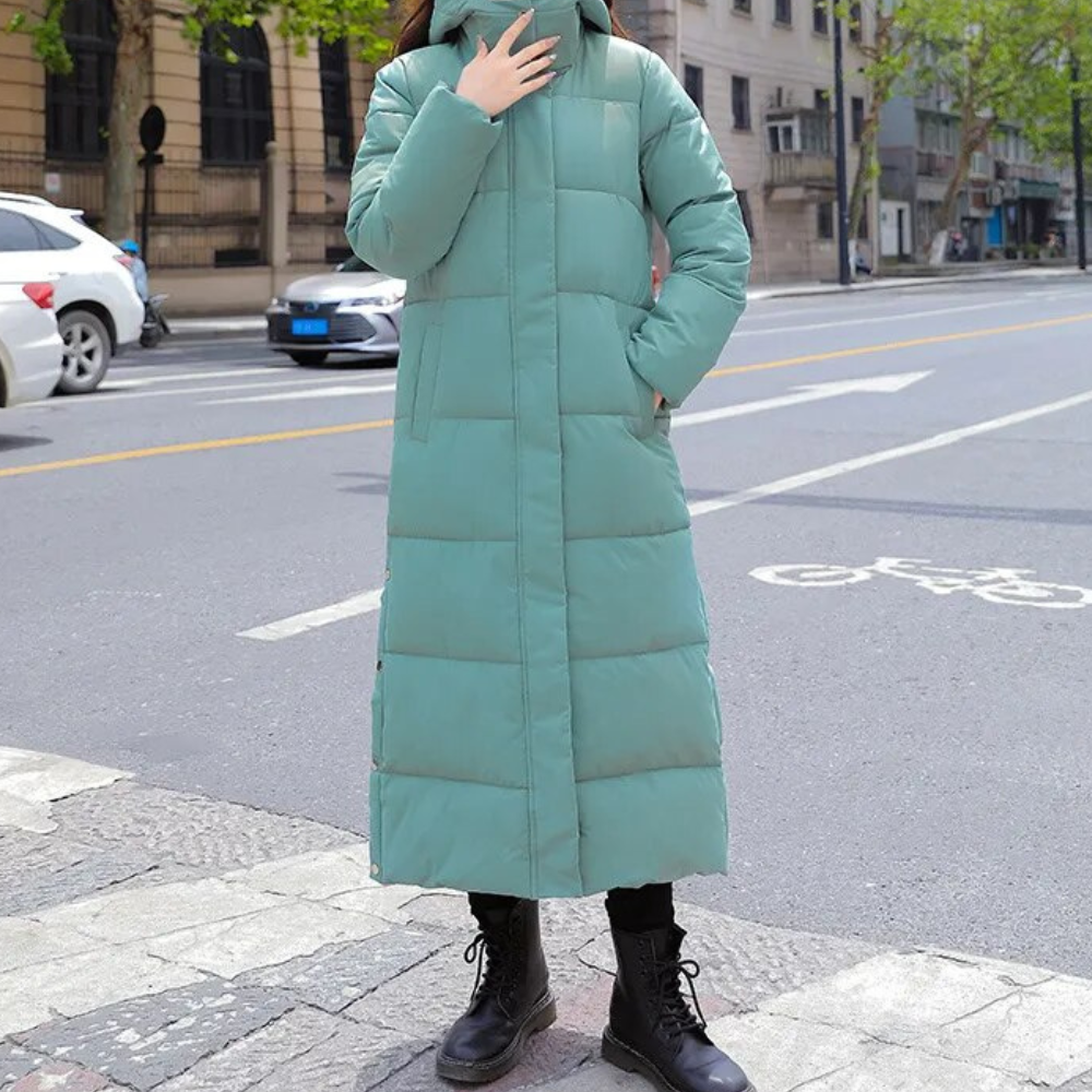 Mavis Women's Winter Jacket | Long Quilted Jacket, Comfortable and Stylish