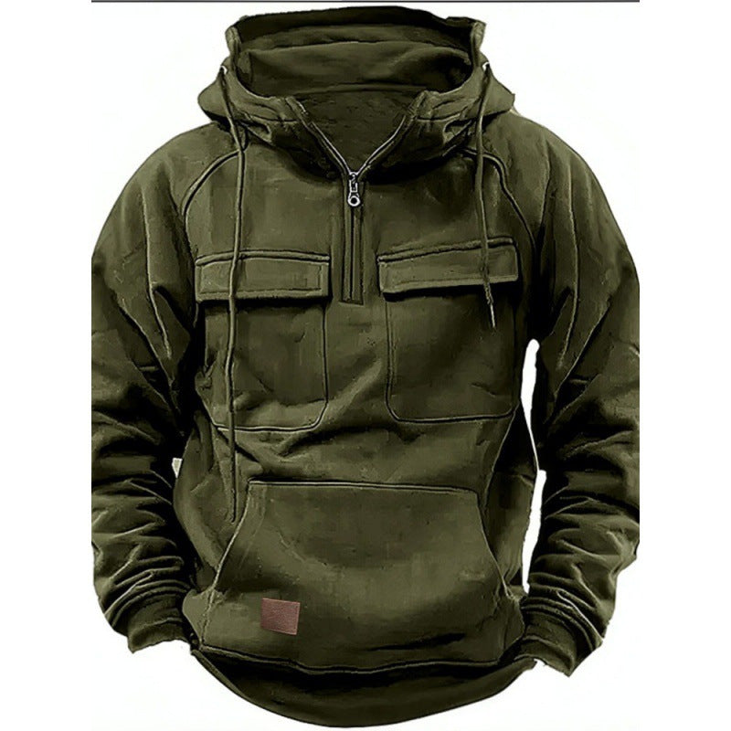 Max Men's Functional Hoodie | Soft Fabric, Practical Pockets 9