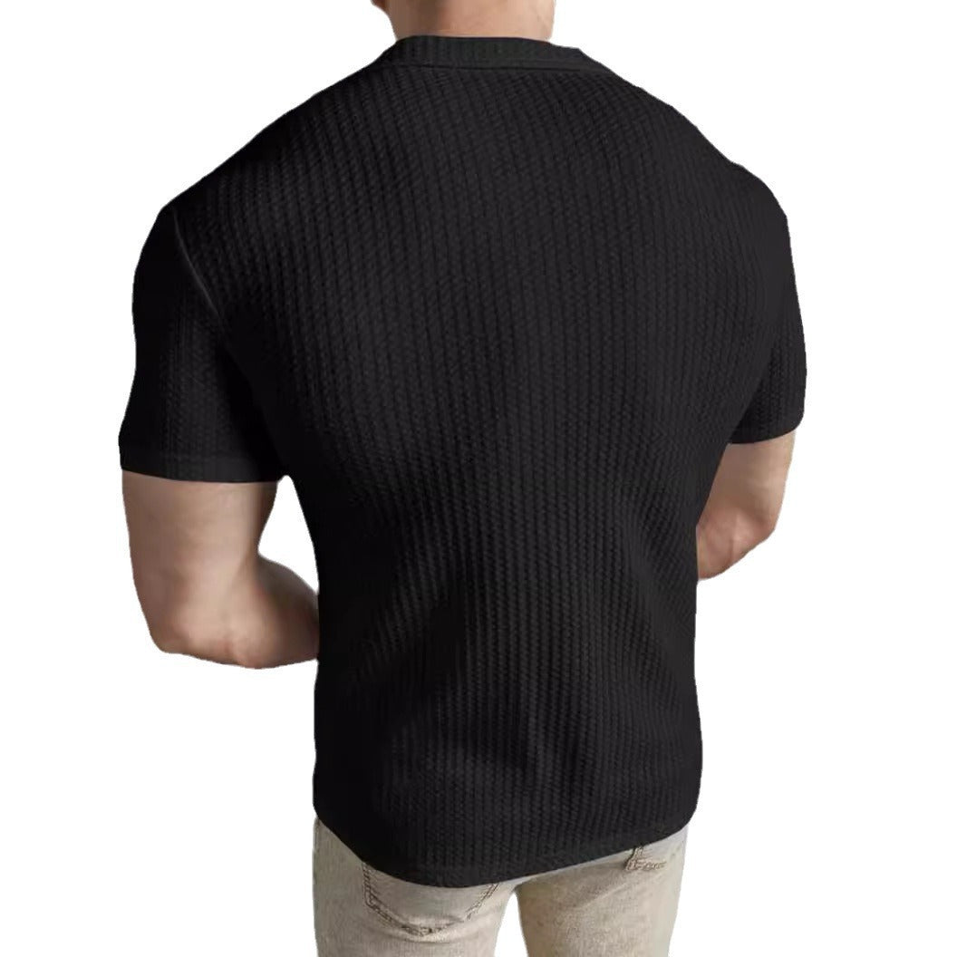 Max Men's Short Sleeve Shirt | Structured Cotton Blend 5