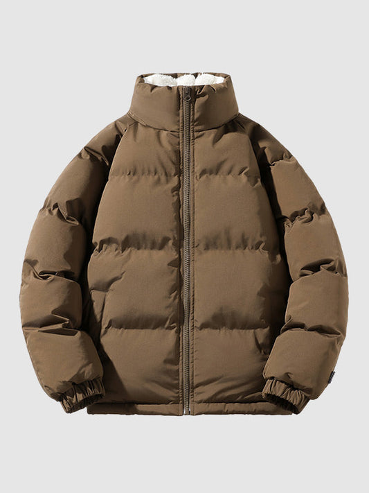 Maxi Puffer Jacket for Men | Fleece Lining, Lightweight, Modern Fit