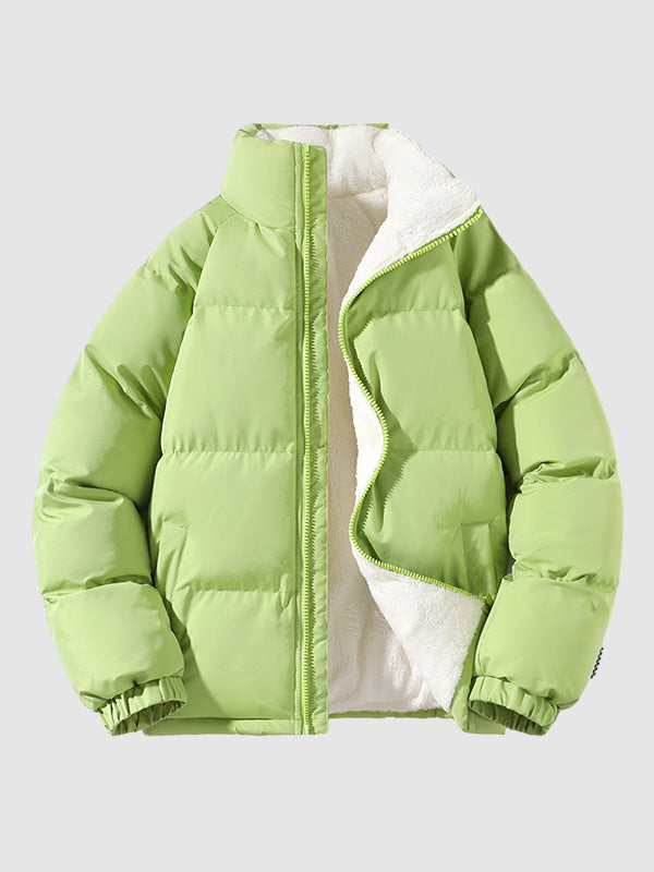Maxi Puffer Jacket for Men | Fleece Lining, Lightweight, Modern Fit