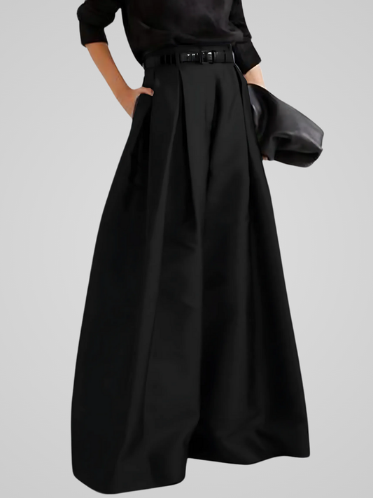 SORENA | Elegant Maxi Skirt-Pants with High Waist for Every Occasion