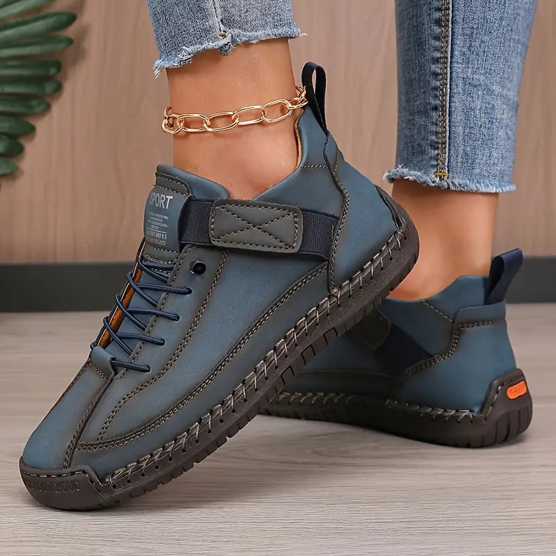 Meya Men's Sneakers | Premium Leather, Orthopedic Design, Wide Fit 5