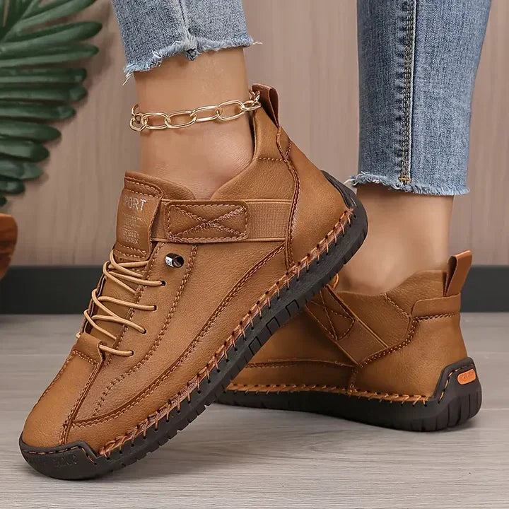 Meya Men's Sneakers | Premium Leather, Orthopedic Design, Wide Fit 9