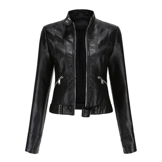 Mila Women's Leather Jacket | Synthetic Leather, Tailored Fit