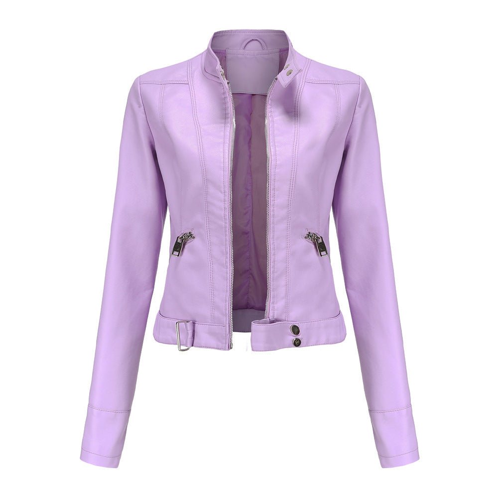 Mila Women's Leather Jacket | Synthetic Leather, Tailored Fit