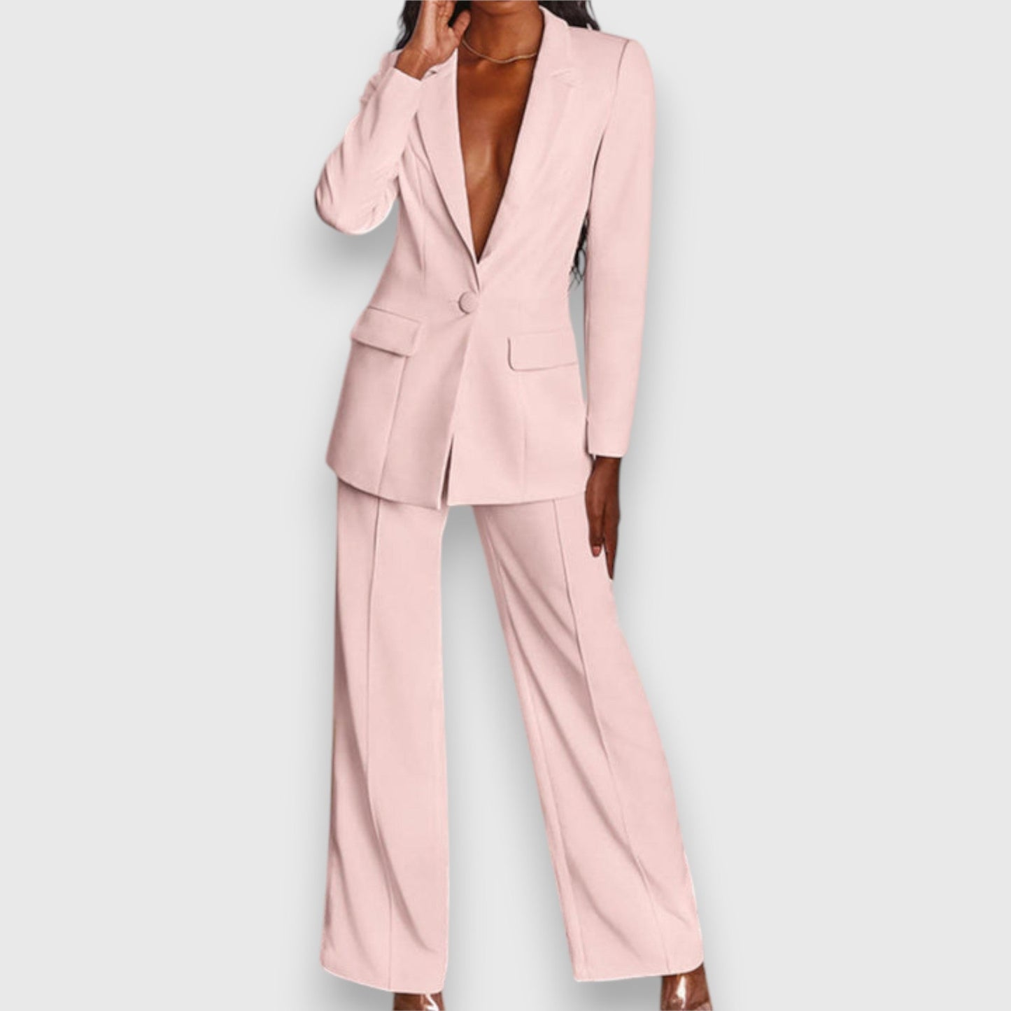 Mila Ladies Set | Elegant Blazer and Pants, Comfortable and Chic