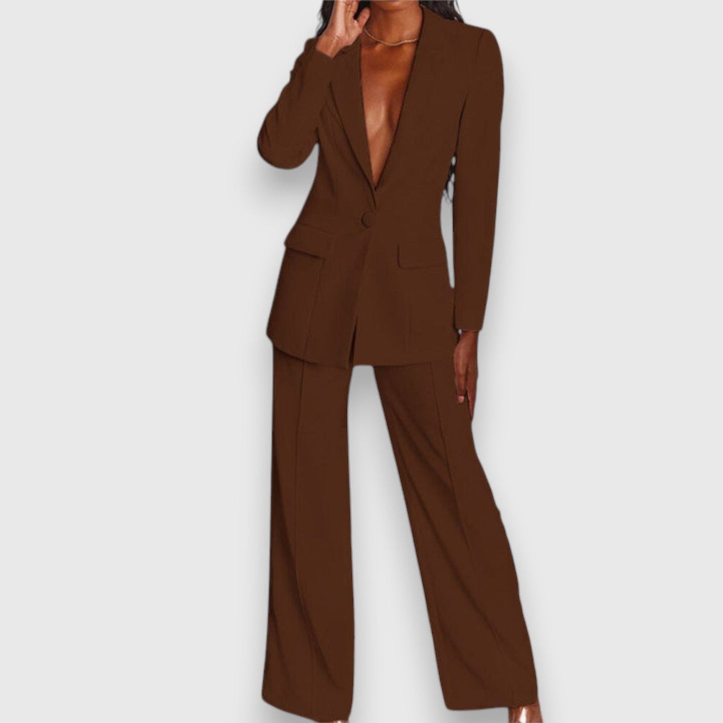 Mila Ladies Set | Elegant Blazer and Pants, Comfortable and Chic