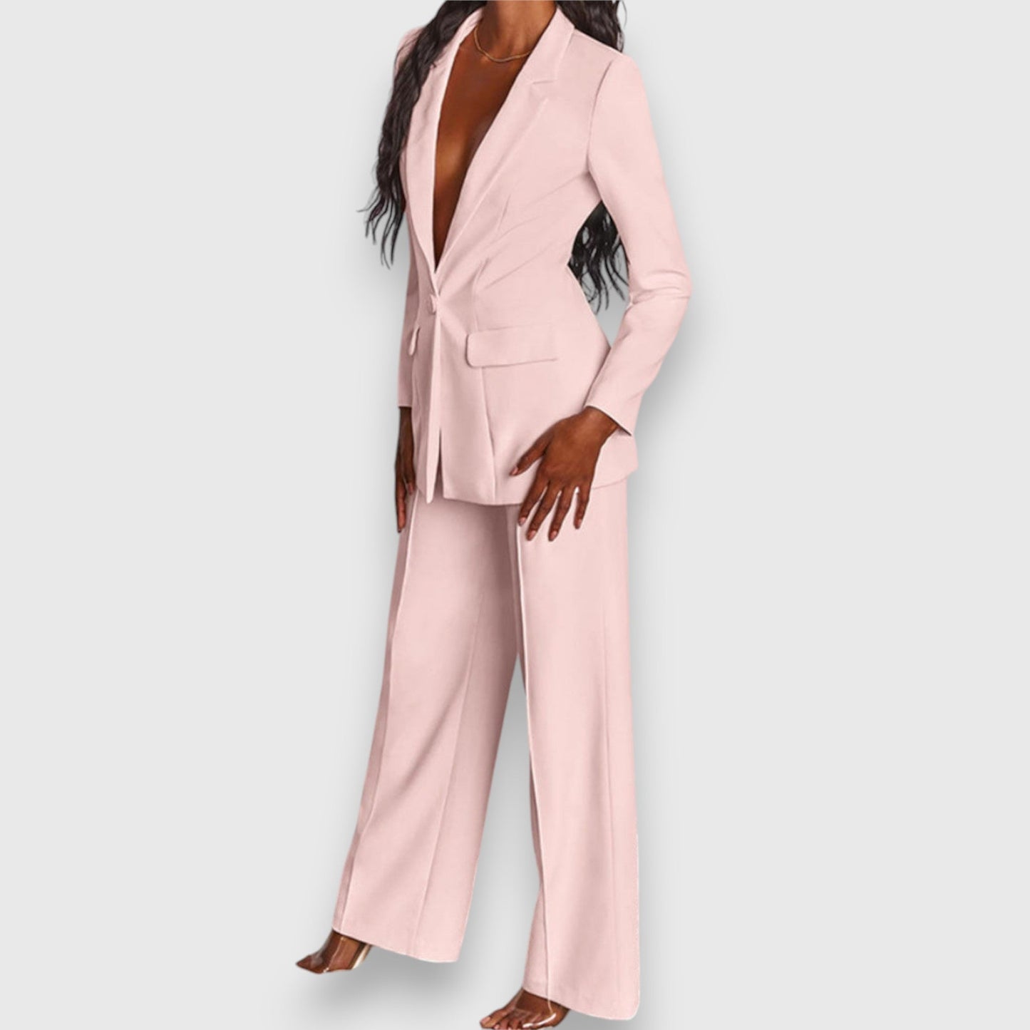 Mila Ladies Set | Elegant Blazer and Pants, Comfortable and Chic