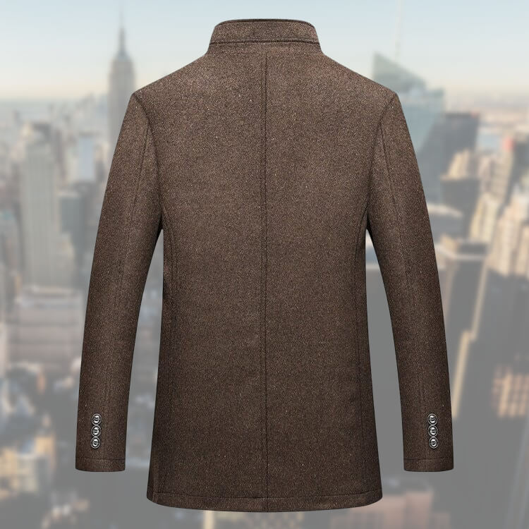 Milan Men's Coat | Premium Fabrics, Timeless Design
