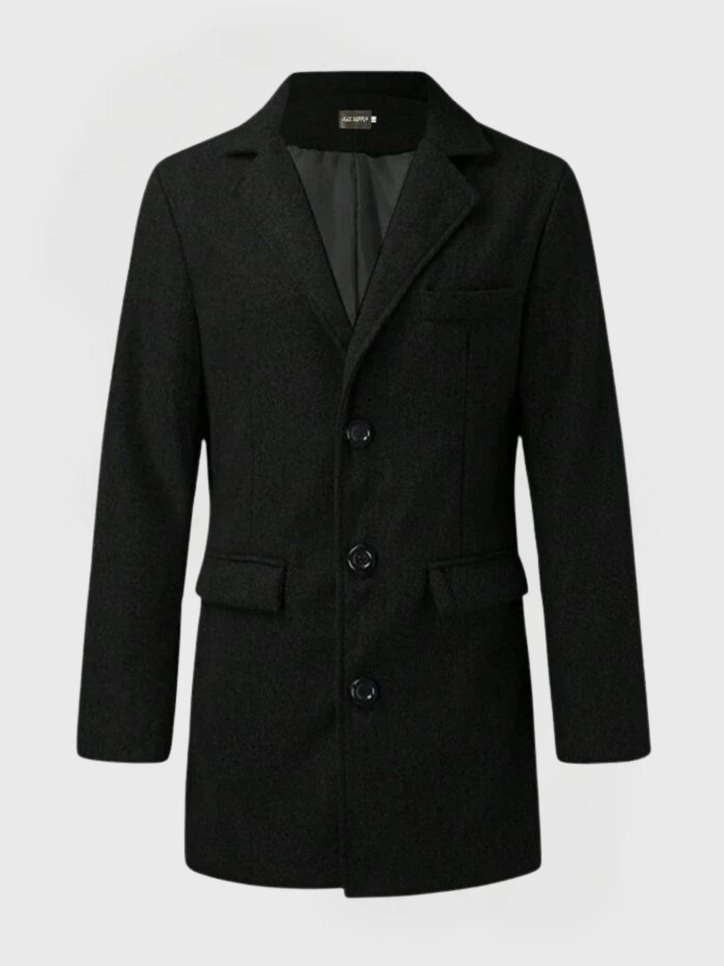 Men's Trench Coat | Brown, Relaxed Fit for Autumn and Winter