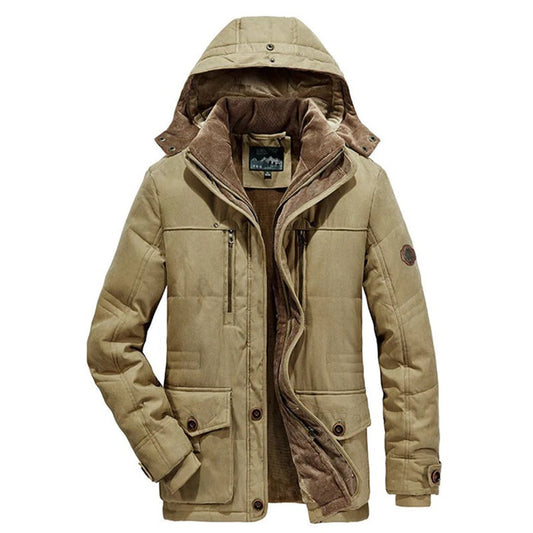 Milan Men's Winter Jacket | Warm Fleece Lining, Rugged Design