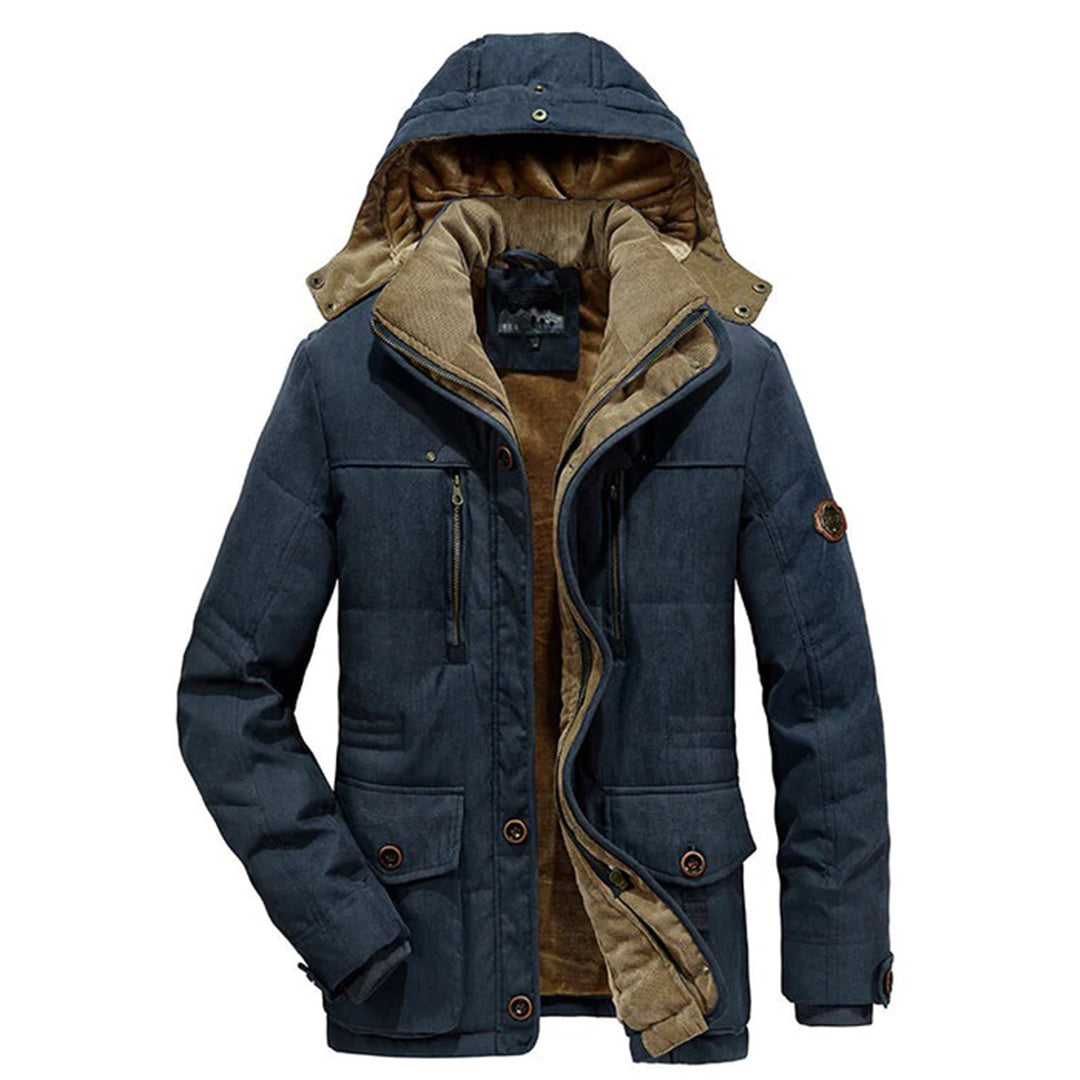 Milan Men's Winter Jacket | Warm Fleece Lining, Rugged Design