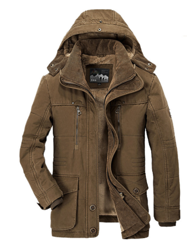 Milan Men's Winter Jacket | Warm Fleece Lining, Rugged Design