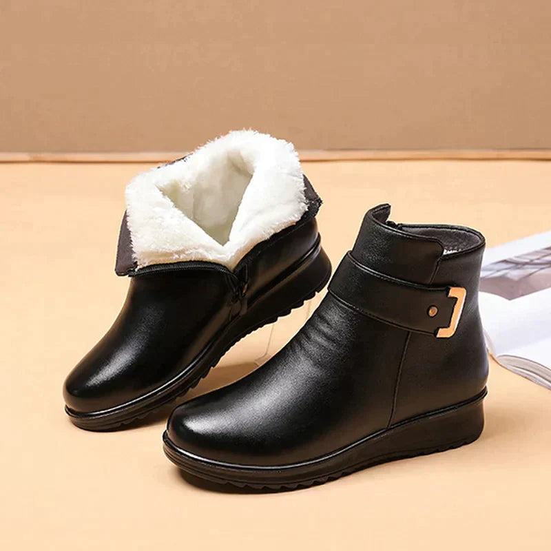 Milo Ladies Boots | Real Leather and Wool, Comfortable and Chic