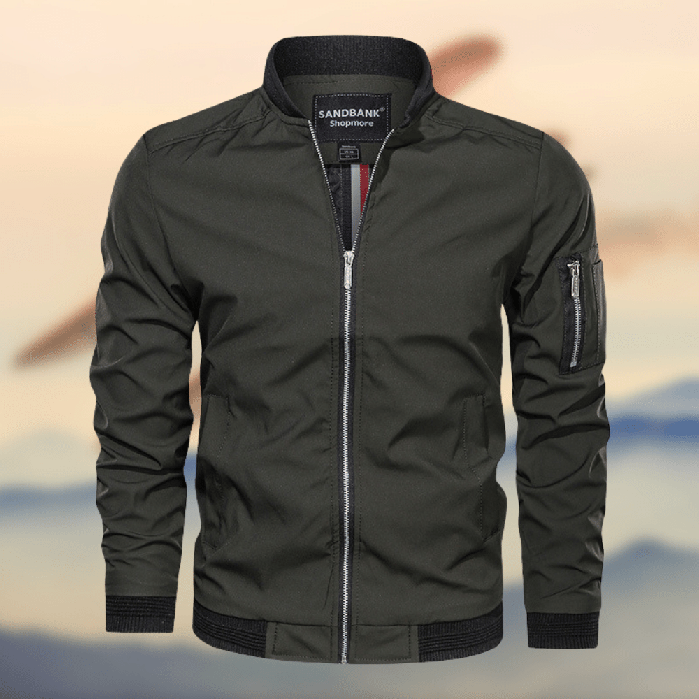 Milo Men's Bomber Jacket | Lightweight, Casual Style