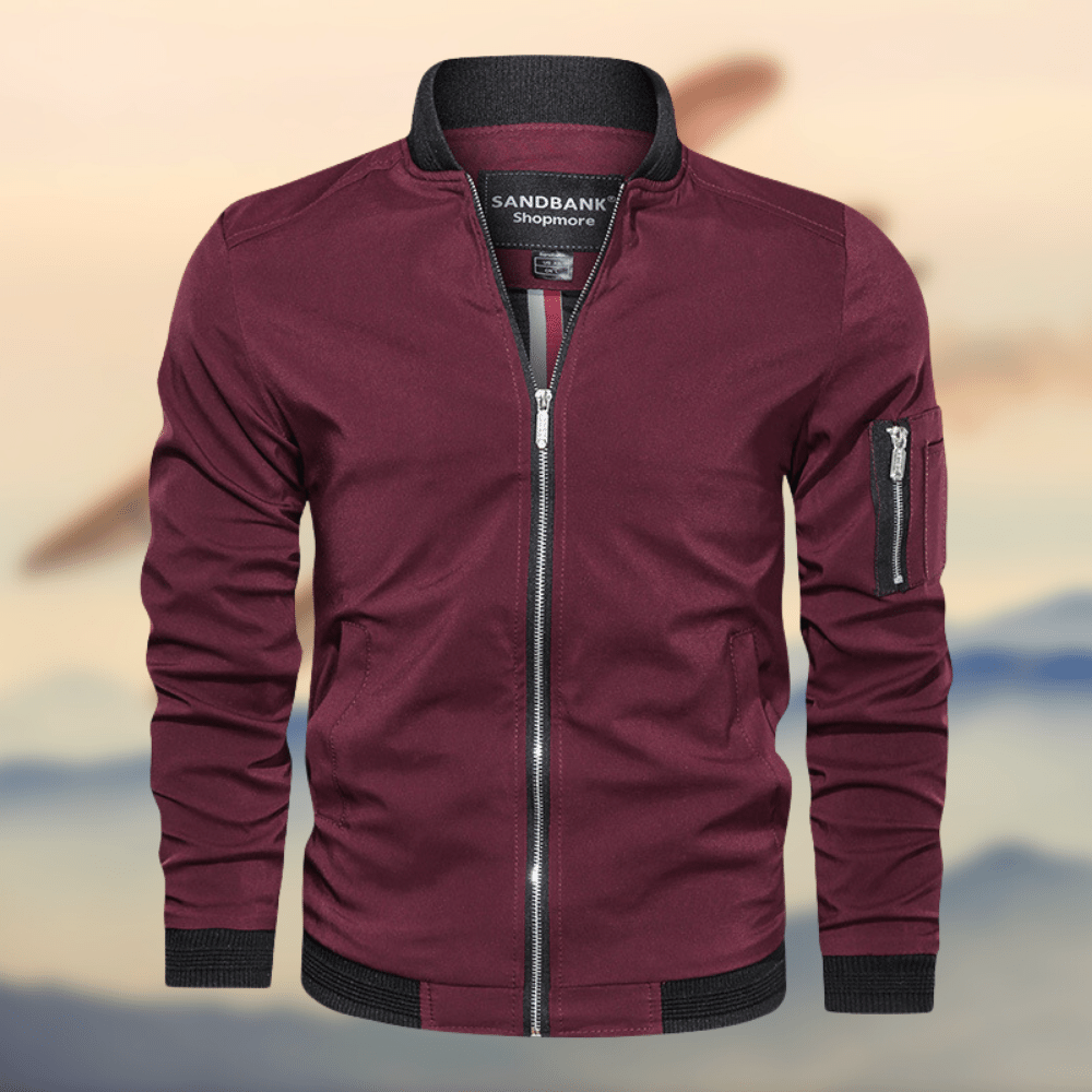 Milo Men's Bomber Jacket | Lightweight, Casual Style