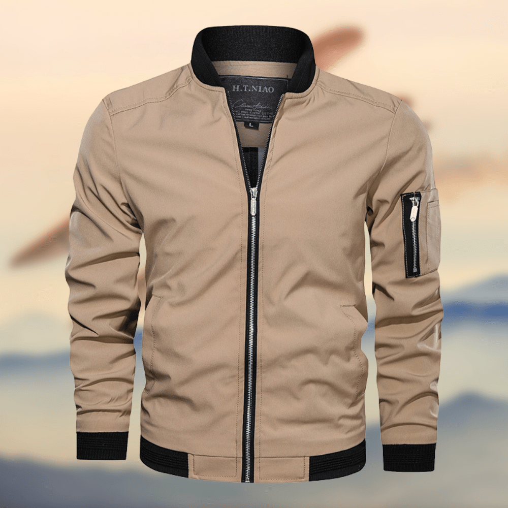 Milo Men's Bomber Jacket | Lightweight, Casual Style