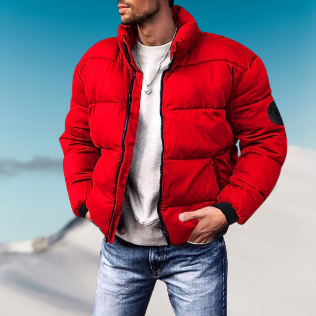 Milo Men's Down Jacket | High-Quality Insulation, Stylish Design
