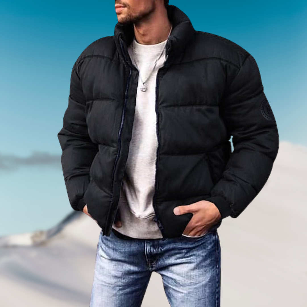 Milo Men's Down Jacket | High-Quality Insulation, Stylish Design