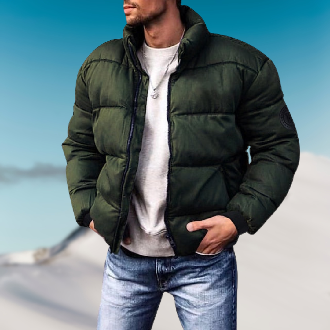 Milo Men's Down Jacket | High-Quality Insulation, Stylish Design