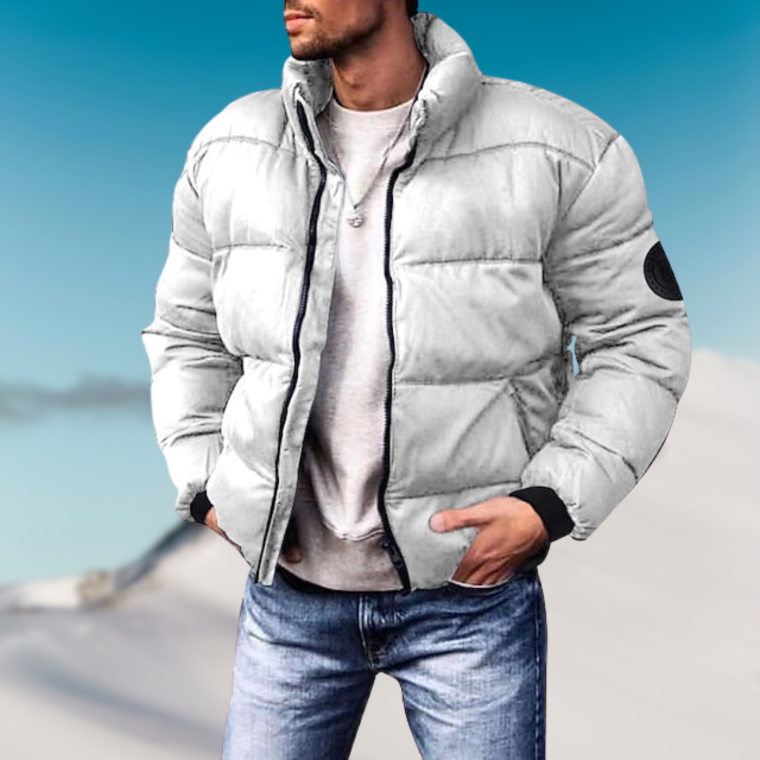 Milo Men's Down Jacket | High-Quality Insulation, Stylish Design
