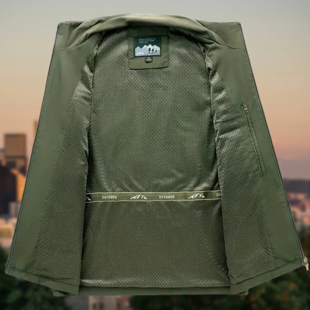 Milo Men's Casual Vest | Multi-Pocket, Breathable Comfort 6