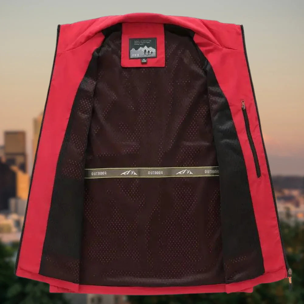 Milo Men's Casual Vest | Multi-Pocket, Breathable Comfort 8