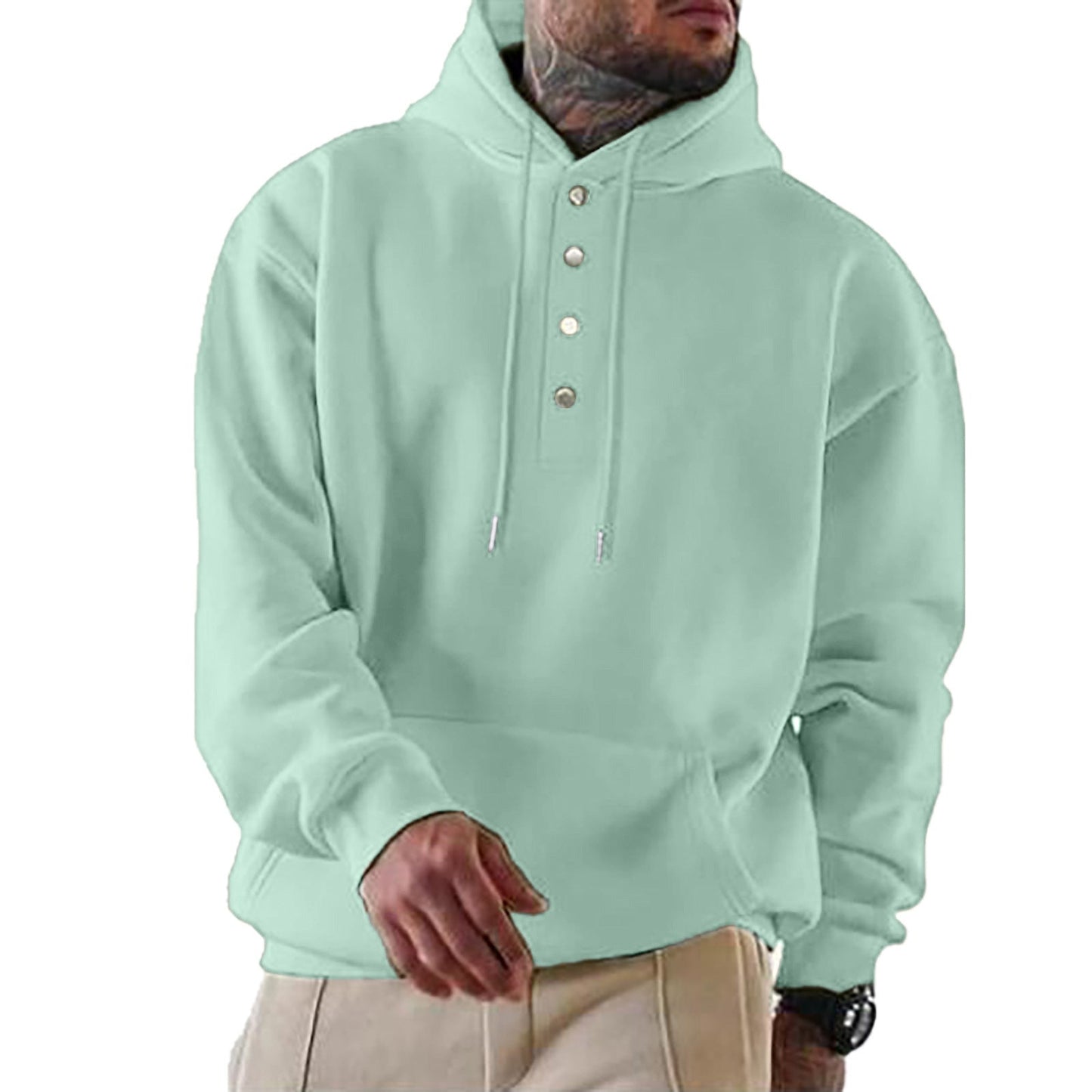 Milo Men's Hoodie | Soft Cotton Blend, Casual Style 6