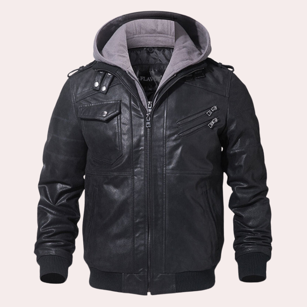 Milo Men's Jacket | Comfortable Hooded Design 1