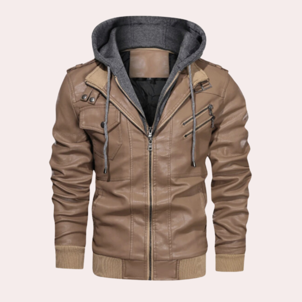 Milo Men's Jacket | Comfortable Hooded Design 2