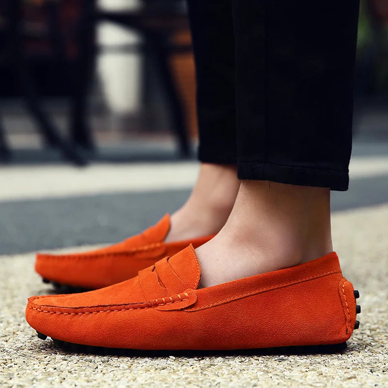 Milo Men's Moccasins | Premium Suede, Versatile Style 2